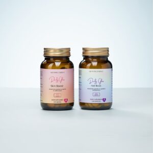 Комплект DAILY GLOW SKIN & HAIR BOOST - Хранителни добавки за здрава и красива кожа и коса