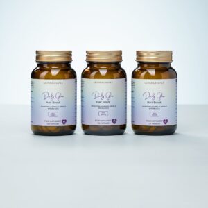 Терапия за 3 месеца DAILY GLOW HAIR BOOST - хранителна добавка за коса